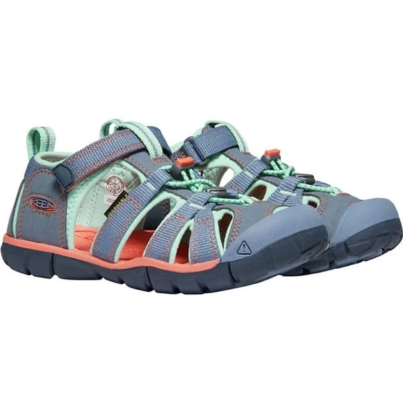 Keen Kid's Seacamp II CNX Sandals Big Kid Size 4.0 - Picture 1 of 13